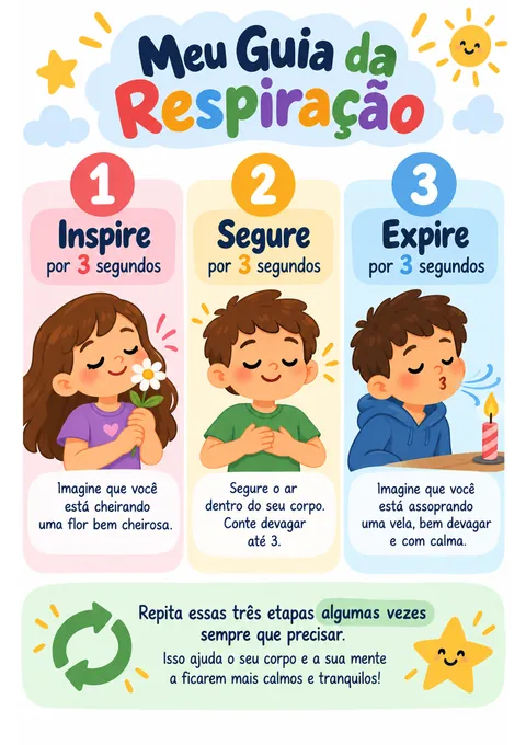 Meu Guia da Respiração: inspire, segure e expire